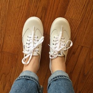 Keds White Leather Sneaker